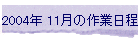 2004N 11̍Ɠ